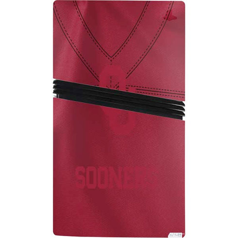 University of Oklahoma Red Jersey PS5 Pro Bundle Skin